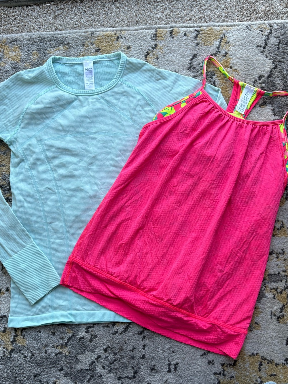 Lululemon | Ivivva | Double Dutch Tank & Swiftly Fly Tech | 12